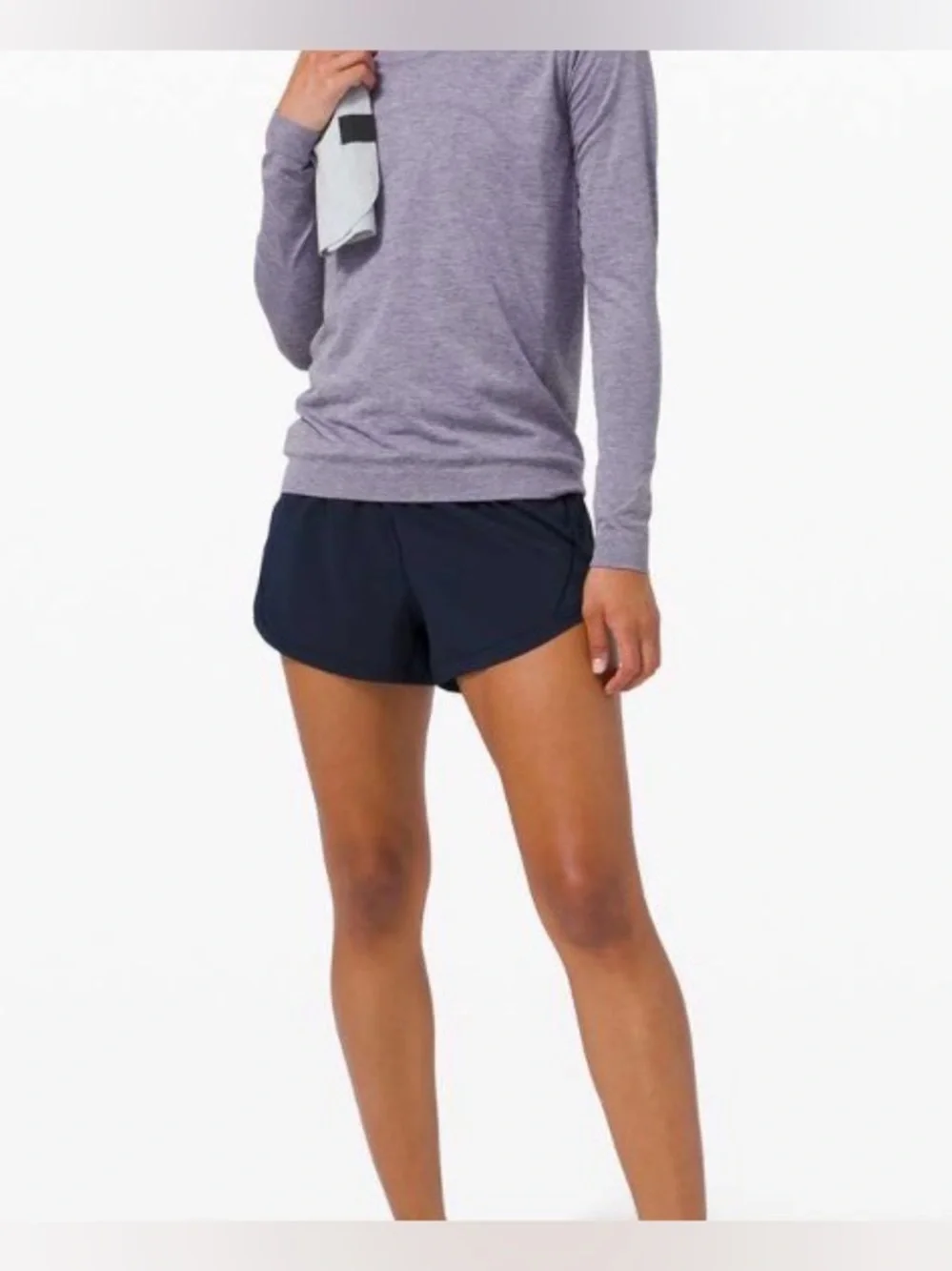 Lululemon Navy Blue Shorts